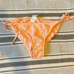 Coral Hot Water Bikini Bottoms
